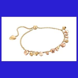 Michael Kors Tailored Two-Tone Slide Bracelet NWT